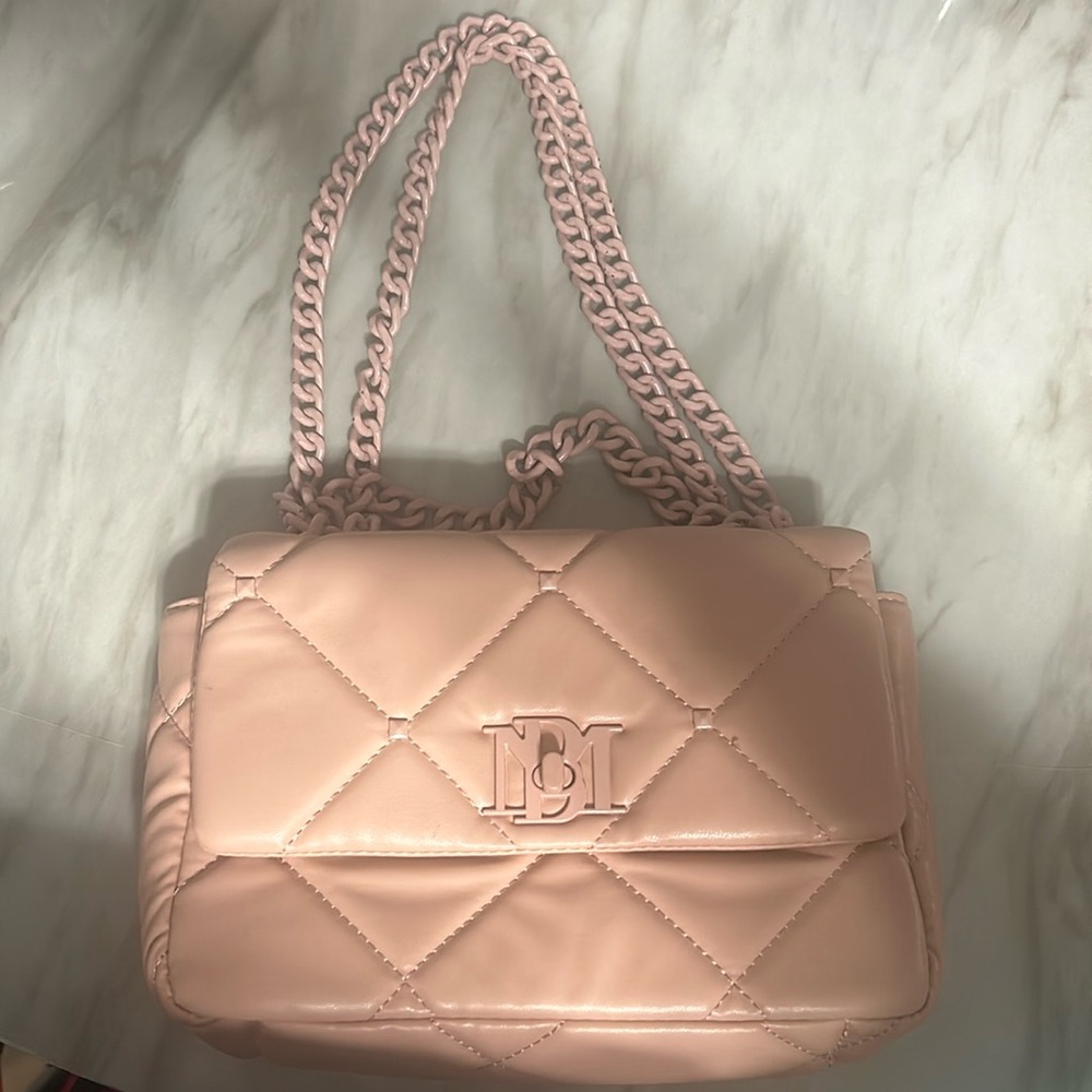 Pink/Nude Badgley Mischka Shoulder Bag
